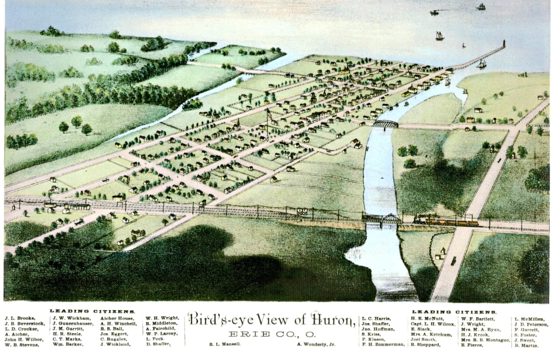 Explore Huron History Erie County/Huron 1800s